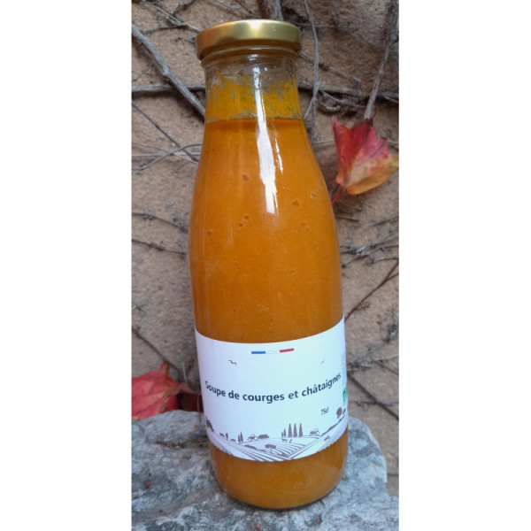 soupe de courges et châtaignes - 75 cl