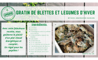 GRATIN DE BLETTES ET LEGUMES D'HIVER