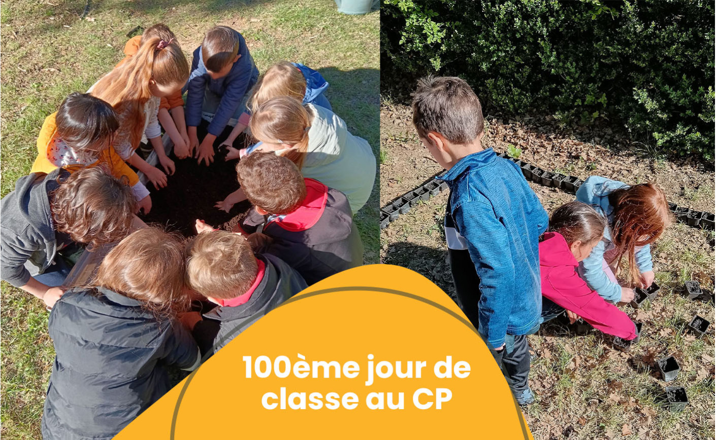 Lundi 8 avril était le 100ème jour de classe au CP